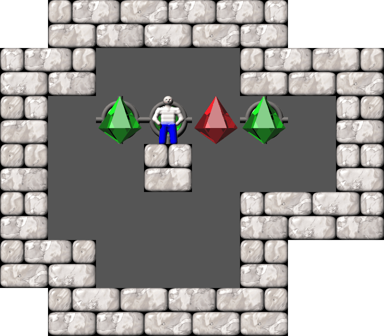 Sokoban Funny Template Levels level 67